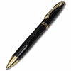Ручка подарочная шариковая BRAUBERG "De Luxe Black", корпус черный, узел 1 мм, линия письма 0,7 мм, синяя, 141411 - фото 2578851