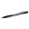Ручка подарочная шариковая GALANT "Offenbach", корпус серебристый с черным, хромированные детали, пишущий узел 0,7 мм, синяя, 141014 - фото 2578911