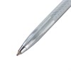 Ручка подарочная шариковая GALANT "Landsberg", корпус серебристый с черным, хромированные детали, пишущий узел 0,7 мм, синяя, 141013 - фото 2579050