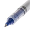 Ручка-роллер BRAUBERG "Control", СИНЯЯ, корпус серебристый, узел 0,5 мм, линия письма 0,3 мм, 141554 - фото 2579099