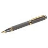 Ручка подарочная шариковая GALANT "Dark Chrome", корпус матовый хром, золотистые детали, пишущий узел 0,7 мм, синяя, 140397 - фото 2579209
