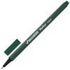 Ручка капиллярная (линер) BRAUBERG "Aero", ТЕМНО-ЗЕЛЕНАЯ, трехгранная, металлический наконечник, линия письма 0,4 мм, 142251 - фото 2579255