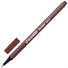 Ручка капиллярная (линер) BRAUBERG "Aero", КОРИЧНЕВАЯ, трехгранная, металлический наконечник, линия письма 0,4 мм, 142257 - фото 2579273