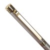 Ручка подарочная шариковая GALANT "Brigitte", тонкий корпус, серебристый, золотистые детали, пишущий узел 0,7 мм, синяя, 141009 - фото 2579427
