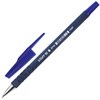 Ручка шариковая STAFF "EVERYDAY" BP-190, СИНЯЯ, корпус прорезиненный синий, узел 0,7 мм, линия письма 0,35 мм, 142397 - фото 2579558