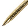 Ручка подарочная шариковая GALANT "Mont Pelerin", корпус золотистый с белым, золотистые детали, пишущий узел 0,7 мм, синяя, 141661 - фото 2579641