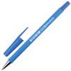 Ручка шариковая BRAUBERG "Capital blue", СИНЯЯ, корпус soft-touch голубой, узел 0,7 мм, линия письма 0,35 мм, 142493 - фото 2579693
