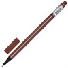 Ручка капиллярная (линер) BRAUBERG "Aero", КОРИЧНЕВАЯ, трехгранная, металлический наконечник, линия письма 0,4 мм, 142257 - фото 2579695