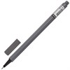 Ручка капиллярная (линер) BRAUBERG "Aero", СЕРАЯ, трехгранная, металлический наконечник, линия письма 0,4 мм, 142258 - фото 2579711