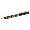 Ручка подарочная шариковая GALANT "Klondike", корпус черный с золотистым, золотистые детали, пишущий узел 0,7 мм, синяя, 141357 - фото 2579725