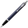 Ручка шариковая PARKER "IM Core Matte Blue CT", корпус темно-синий лак, хромированные детали, синяя, 1931668 - фото 2579748