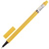 Ручка капиллярная (линер) BRAUBERG "Aero", ЖЕЛТАЯ, трехгранная, металлический наконечник, линия письма 0,4 мм, 142248 - фото 2579805
