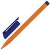 Ручка шариковая BRAUBERG "Solar", СИНЯЯ, трехгранная, корпус оранжевый, узел 1 мм, линия письма 0,5 мм, 142402 - фото 2580014