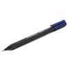 Ручка капиллярная (линер) BRAUBERG "Carbon", СИНЯЯ, металлический наконечник, трехгранная, линия письма 0,4 мм, 141522 - фото 2580076