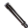 Ручка подарочная шариковая GALANT "Locarno", корпус серебристый с черным, хромированные детали, пишущий узел 0,7 мм, синяя, 141667 - фото 2580098