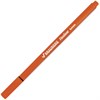 Ручка капиллярная (линер) BRAUBERG "Aero", ОРАНЖЕВАЯ, трехгранная, металлический наконечник, линия письма 0,4 мм, 142249 - фото 2580172