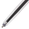 Ручка шариковая ОФИСМАГ "Line", СИНЯЯ, корпус прозрачный, узел 1 мм, линия письма 0,5 мм, 141878 - фото 2580186