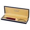 Ручка подарочная шариковая GALANT "Bremen", корпус бордовый с золотистым, золотистые детали, пишущий узел 0,7 мм, синяя, 141010 - фото 2580215