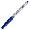 Ручка-роллер BRAUBERG "Control", СИНЯЯ, корпус серебристый, узел 0,5 мм, линия письма 0,3 мм, 141554 - фото 2580354