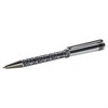 Ручка подарочная шариковая GALANT "Locarno", корпус серебристый с черным, хромированные детали, пишущий узел 0,7 мм, синяя, 141667 - фото 2580418