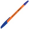 Ручка шариковая BRAUBERG "X-333 Orange", СИНЯЯ, корпус оранжевый, узел 0,7 мм, линия письма 0,35 мм, 142409 - фото 2580600