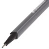 Ручка капиллярная (линер) BRAUBERG "Aero", СЕРАЯ, трехгранная, металлический наконечник, линия письма 0,4 мм, 142258 - фото 2580649