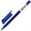 Ручка шариковая масляная BRAUBERG "Marine", СИНЯЯ, корпус тонированный синий, узел 0,7 мм, линия письма 0,35 мм, 142709 - фото 2580652