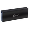 Ручка подарочная шариковая GALANT "Dark Chrome", корпус матовый хром, золотистые детали, пишущий узел 0,7 мм, синяя, 140397 - фото 2580803
