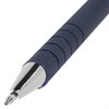 Ручка шариковая STAFF "EVERYDAY" BP-190, СИНЯЯ, корпус прорезиненный синий, узел 0,7 мм, линия письма 0,35 мм, 142397 - фото 2580877