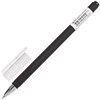 Ручка гелевая BRAUBERG "Matt Gel", ЧЕРНАЯ, корпус soft-touch, узел 0,5 мм, линия 0,35 мм, 142944 - фото 2581042