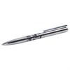 Ручка подарочная шариковая GALANT "Basel", корпус серебристый с черным, хромированные детали, пишущий узел 0,7 мм, синяя, 141665 - фото 2581140