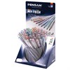Ручка шариковая масляная PENSAN "My-Tech Colored", палитра ярких цветов АССОРТИ, 0,7 мм, дисплей, 2240, 2240/S60R-8 - фото 2581259