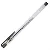 Ручка гелевая STAFF "Basic" GP-789, ЧЕРНАЯ, корпус прозрачный, хромированные детали, узел 0,5 мм, 142789 - фото 2581439