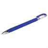 Ручка шариковая масляная BRAUBERG "Matt", СИНЯЯ, корпус синий, узел 0,7 мм, линия письма 0,35 мм, 142486 - фото 2581520