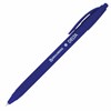 Ручка шариковая масляная автоматическая BRAUBERG "Delta", СИНЯЯ, soft-touch, 0,7 мм, линия 0,5 мм, 143339, OBPR365 - фото 2581557