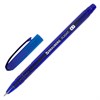 Ручка шариковая масляная BRAUBERG "Flight", СИНЯЯ, корпус синий, узел 0,7 мм, линия письма 0,35 мм, 143343, OBP369 - фото 2581578
