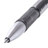 Ручка гелевая ERICH KRAUSE "R-301 Original Gel", ЧЕРНАЯ, корпус прозрачный, узел 0,5 мм, линия письма 0,4 мм, 42721 - фото 2581645