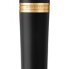 Ручка перьевая PARKER "Urban Core Muted Black GT", черный матовый лак, позолота, синяя, 1931593 - фото 2581648