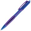 Ручка шариковая масляная автоматическая BRAUBERG "Phantom color", СИНЯЯ, узел 0,7 мм, линия письма 0,35 мм, 142938 - фото 2581692