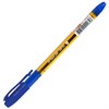 Ручка шариковая масляная c грипом STAFF "Manager OBP-267", СИНЯЯ, корпус оранжевый, линия письма 0,35 мм, 142979 - фото 2581693