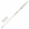 Ручка гелевая BRAUBERG Art Classic, БЕЛАЯ, корпус тонированный белый, узел 1мм, линия 0,5мм, 143418 - фото 2581762