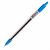 Ручка шариковая масляная автоматическая STAFF "OBP-252", СИНЯЯ, узел 0,7 мм, линия 0,35 мм, 142969 - фото 2581795