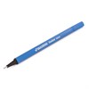 Ручка капиллярная (линер) BRAUBERG "Aero", ГОЛУБАЯ, трехгранная, металлический наконечник, линия письма 0,4 мм, 142259 - фото 2581827