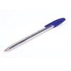 Ручка шариковая BRAUBERG "X-333", СИНЯЯ, корпус прозрачный, узел 0,7 мм, линия письма 0,35 мм, 142405 - фото 2581863