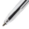 Ручка шариковая STAFF "C-51", ЧЕРНАЯ, корпус прозрачный, узел 1 мм, линия письма 0,5 мм, 142813 - фото 2582024