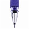 Ручка гелевая с грипом CROWN "Hi-Jell Needle Grip", СИНЯЯ, узел 0,7 мм, линия письма 0,5 мм, HJR-500RNB - фото 2582056