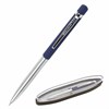 Ручка подарочная шариковая BRAUBERG Ottava, СИНЯЯ, корпус серебристый с синим, линия письма 0,5 мм, 143487 - фото 2582185