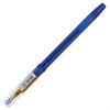 Ручка шариковая масляная с грипом BRAUBERG "i-Rite GT GLD", СИНЯЯ, корпус тонированный синий, узел 0,7 мм, 143302 - фото 2582323