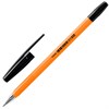 Ручка шариковая BRAUBERG "M-500 ORANGE", ЧЕРНАЯ, корпус оранжевый, узел 0,7 мм, линия письма 0,35 мм, 143449 - фото 2582363
