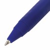 Ручка шариковая масляная автоматическая BRAUBERG "Delta", СИНЯЯ, soft-touch, 0,7 мм, линия 0,5 мм, 143339, OBPR365 - фото 2582430